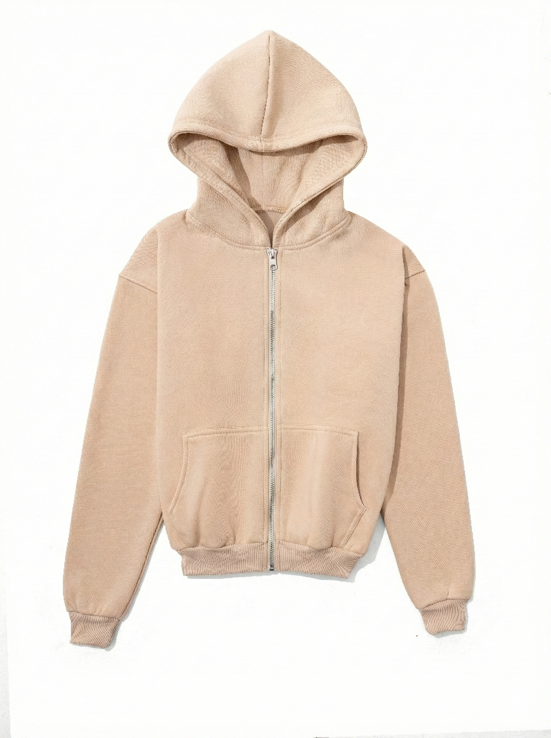 Beige- Full zip